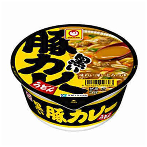 東水-24 黒い豚ｶﾚｰうどん 12入